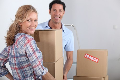 Organised student packing and storage setup in Kingston upon Thames
