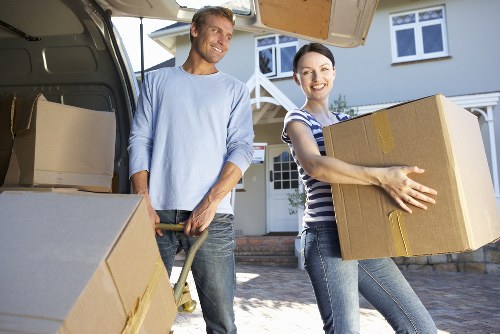 Professional removals team planning a local move in Kingston upon Thames